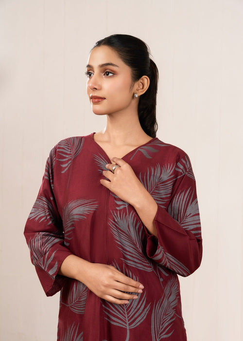 Breeze Print Stitched 2Pcs