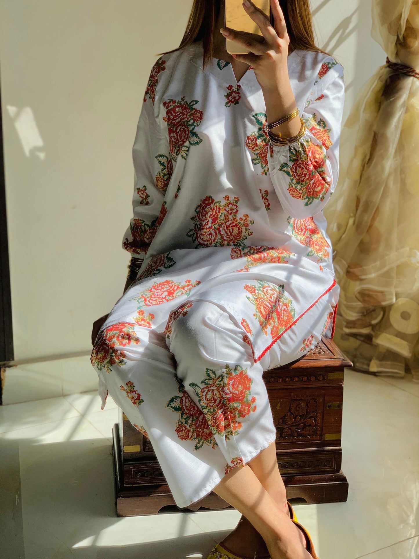 Stitched Chunri Style 2Pc