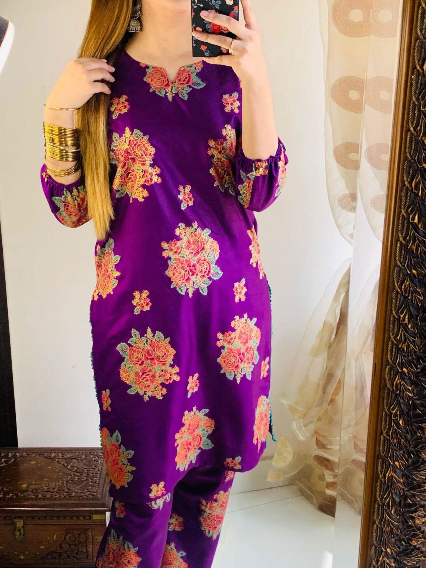 Stitched Chunri Style 2Pc