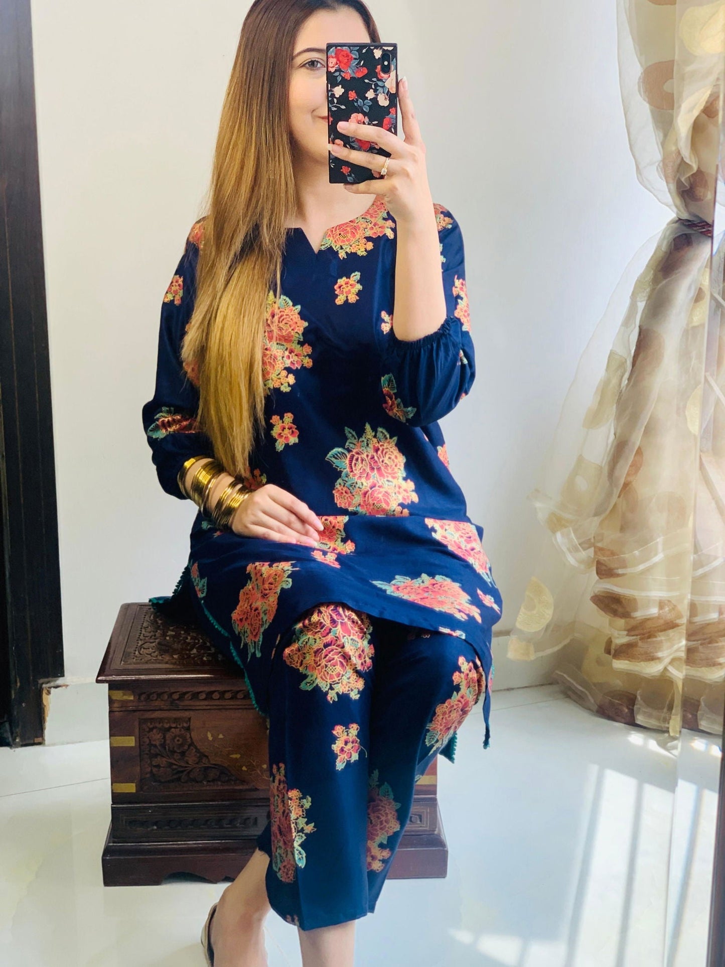Stitched Chunri Style 2Pc
